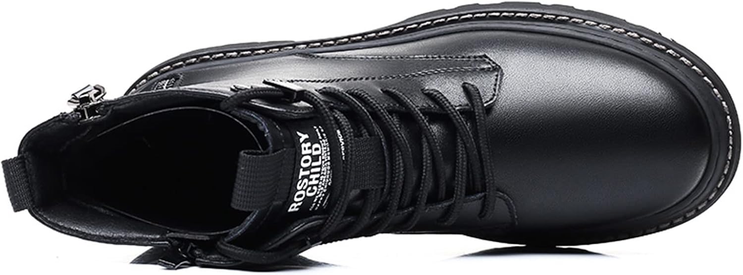 Dress Shoes Autumn Man Boots Quality Cow Leather Shoes Breather Man